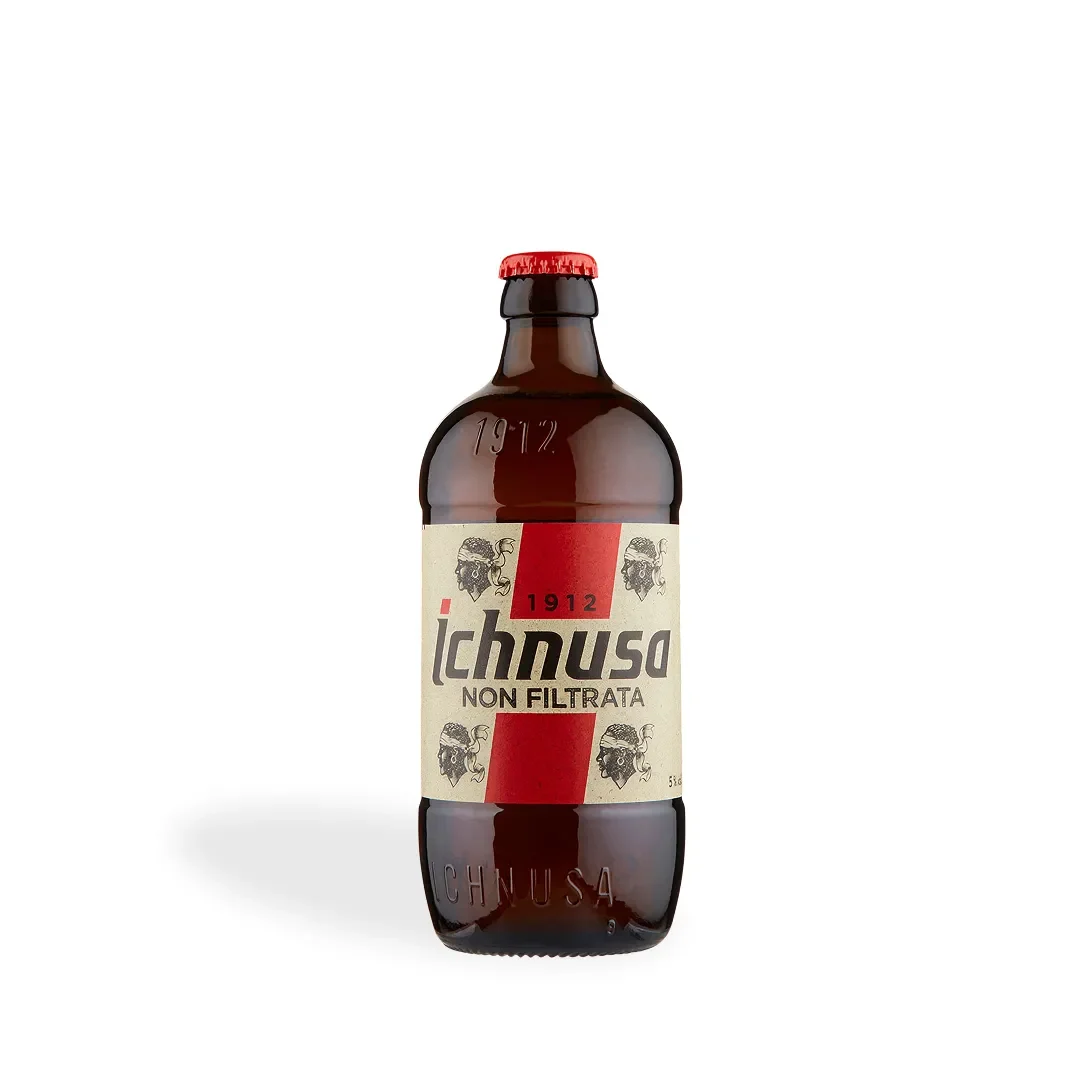 ICHNUSA NON FILTRATA malto d’orzo non filtrato, vol. 5%, 50 cl